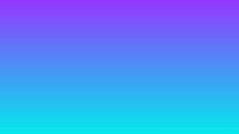 Transpersonal Image 17: A smooth colour field shifts from violet at the top through blue to turquoise at the bottom.